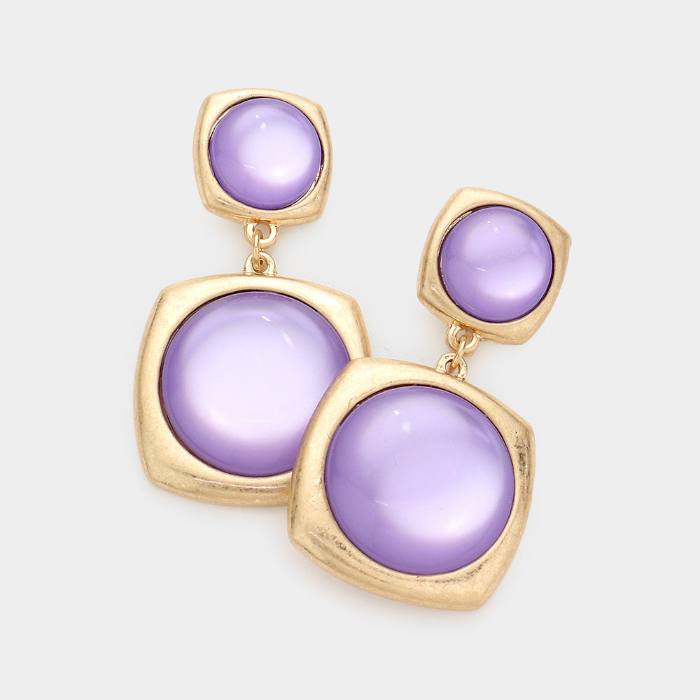 ROUND PENDANT NECKLACE SET