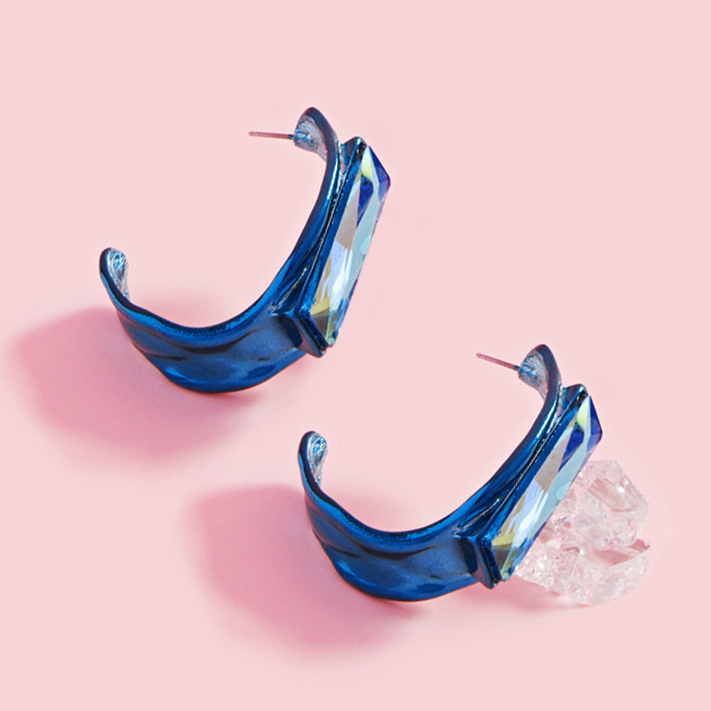 RECTANGLE ACCENT HOOPS
