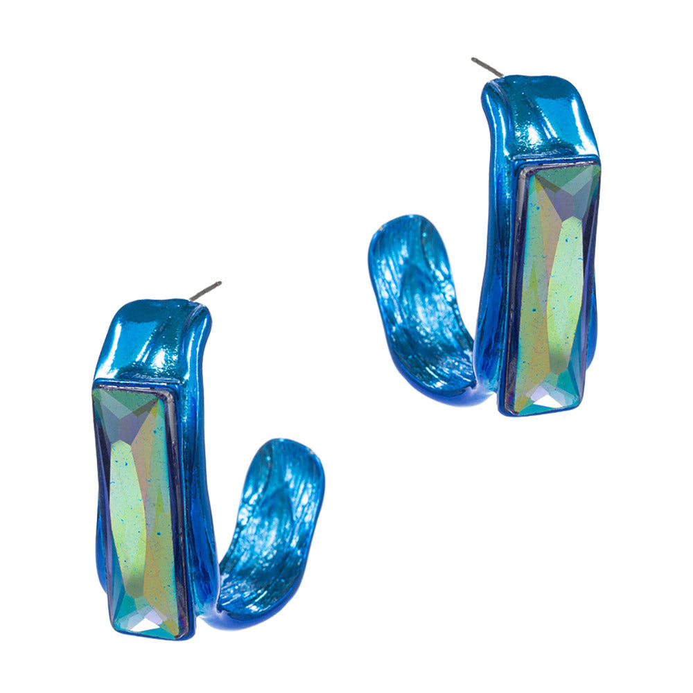 RECTANGLE ACCENT HOOPS