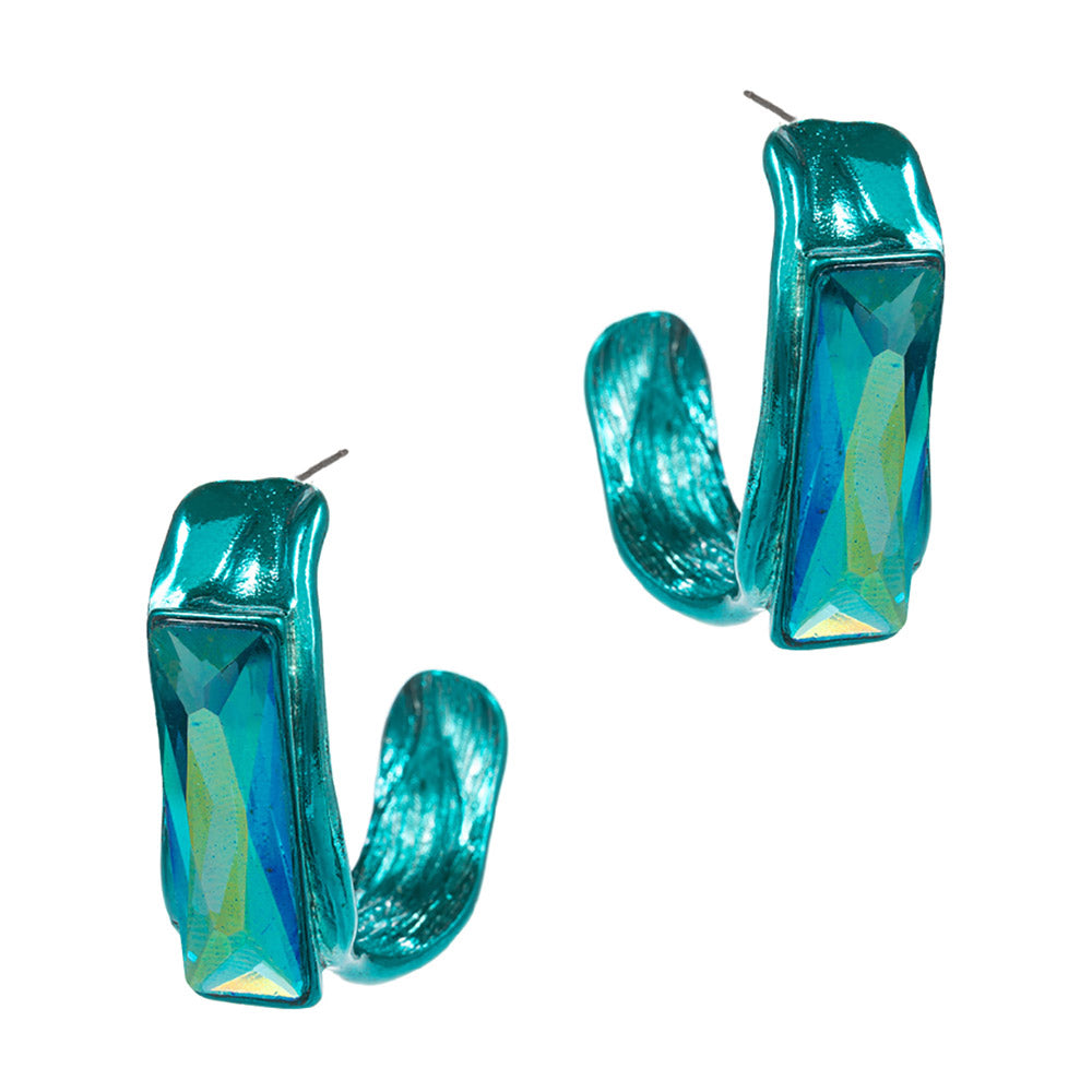 RECTANGLE ACCENT HOOPS