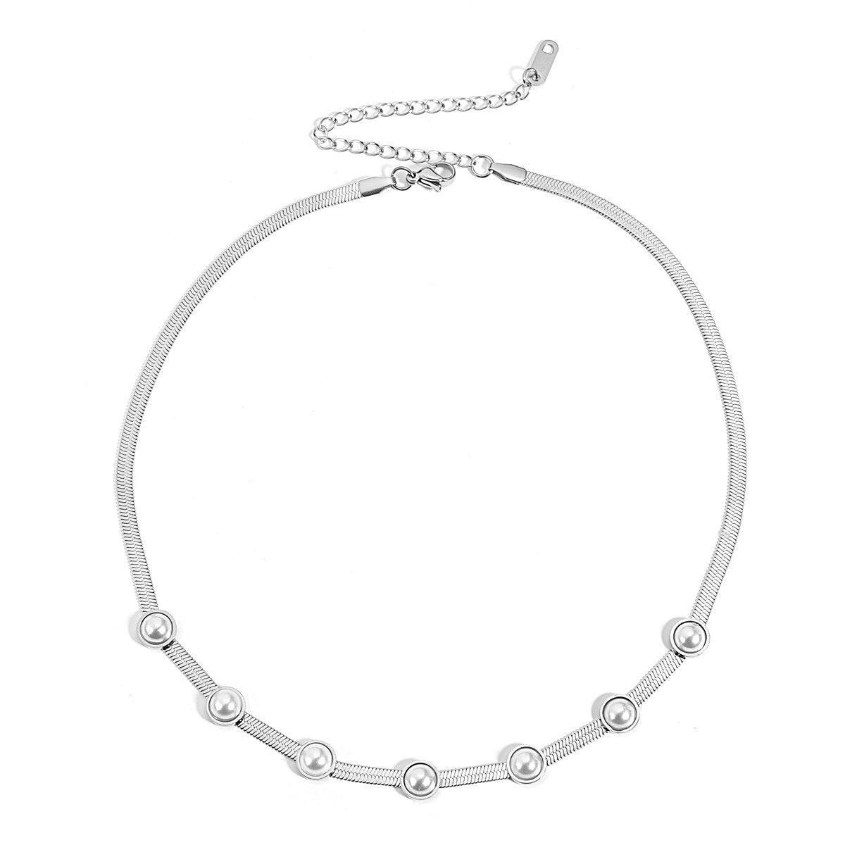 PEARL CHOKER NECKLACE