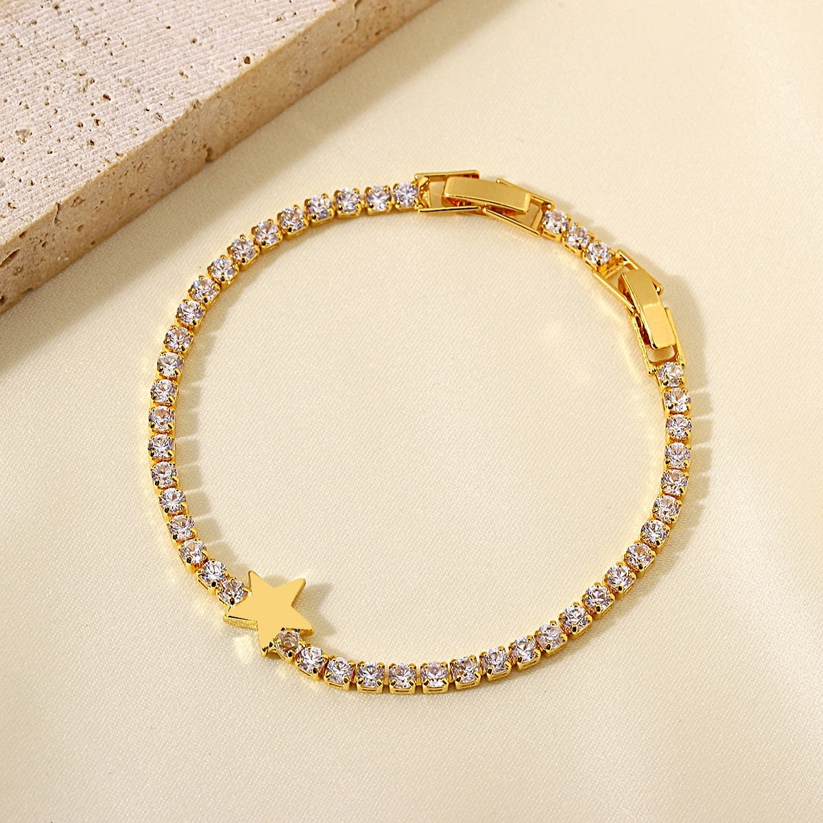 RHINESTONE STARS BRACELETS