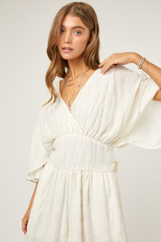 BATWING SLEEVES ROMPER