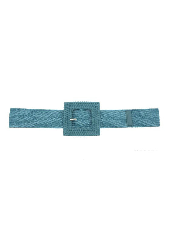 RATTAN BUCKLE STRETCH BELT