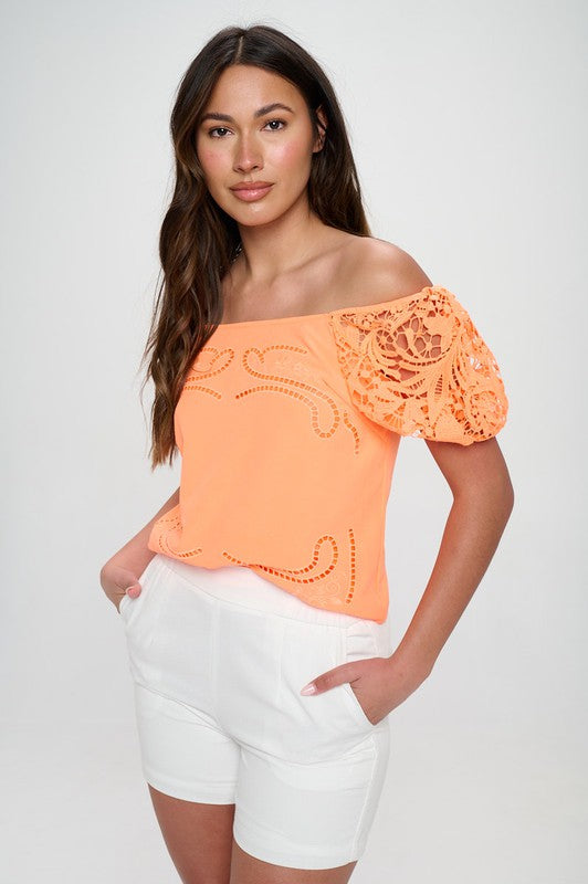 NEON HOLLOW OUT TOP