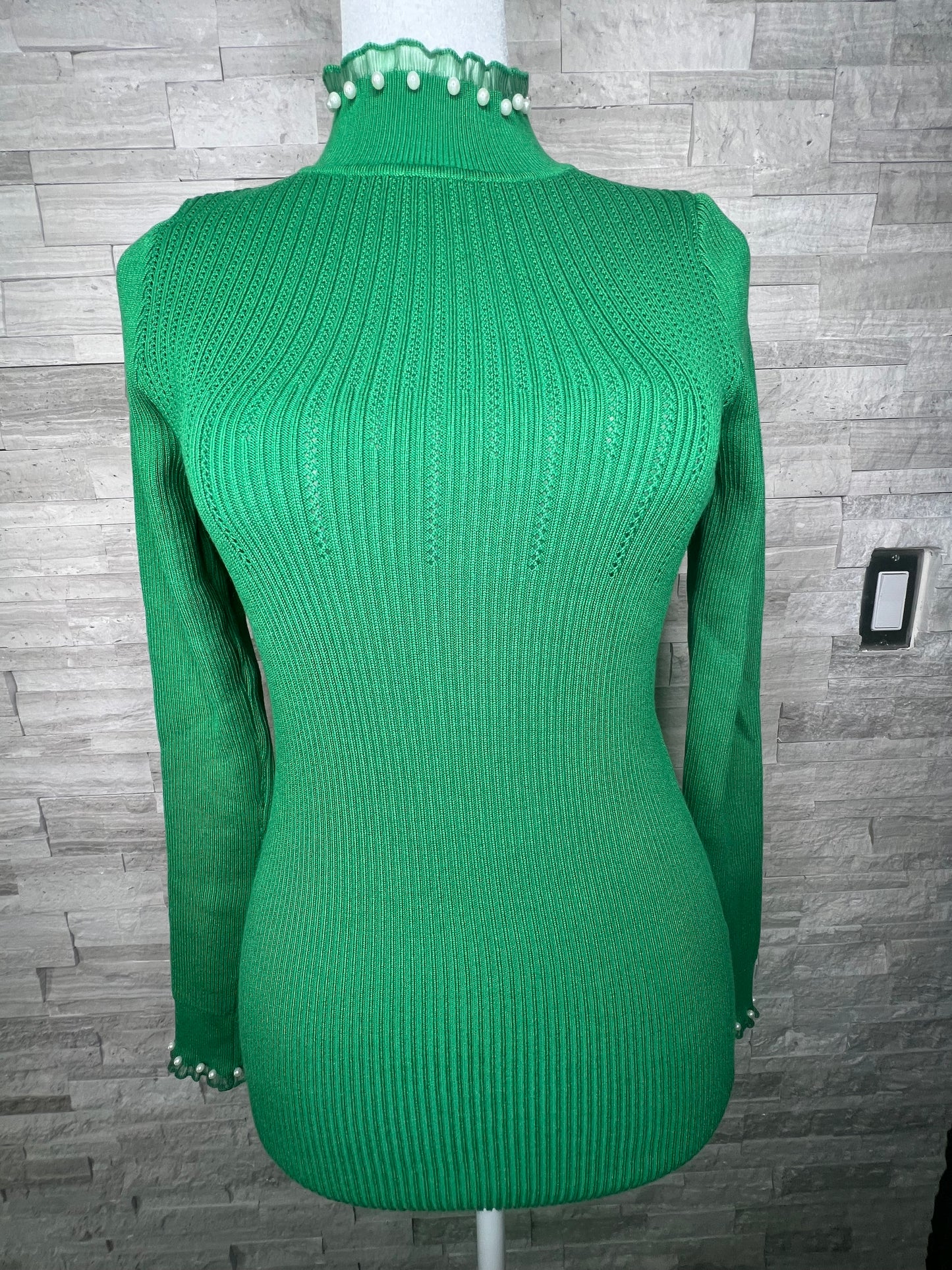 Knit Pearl Sweater