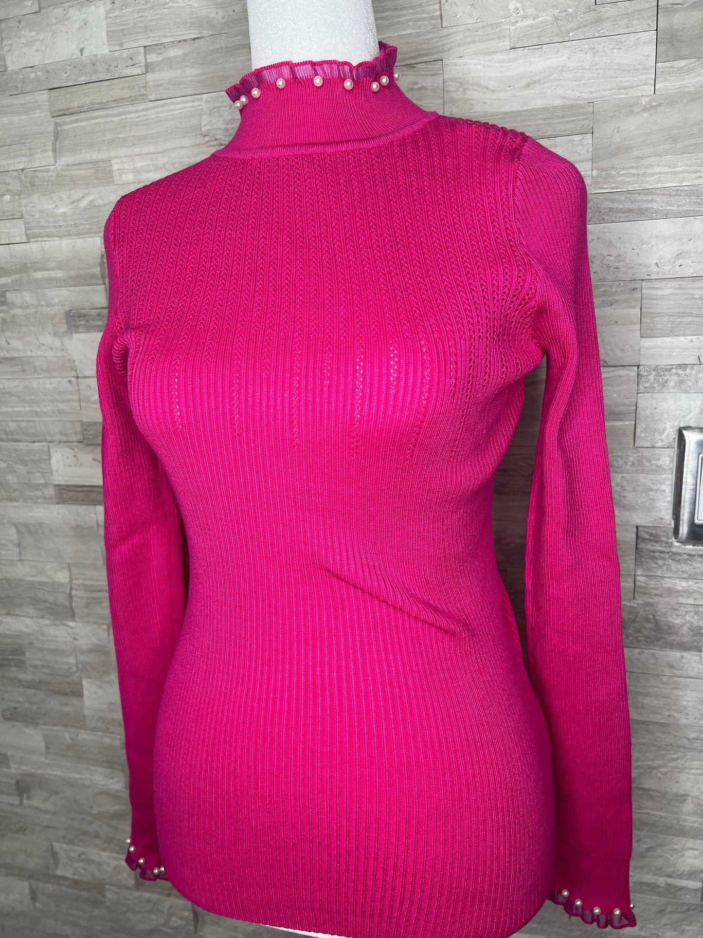 Knit Pearl Sweater