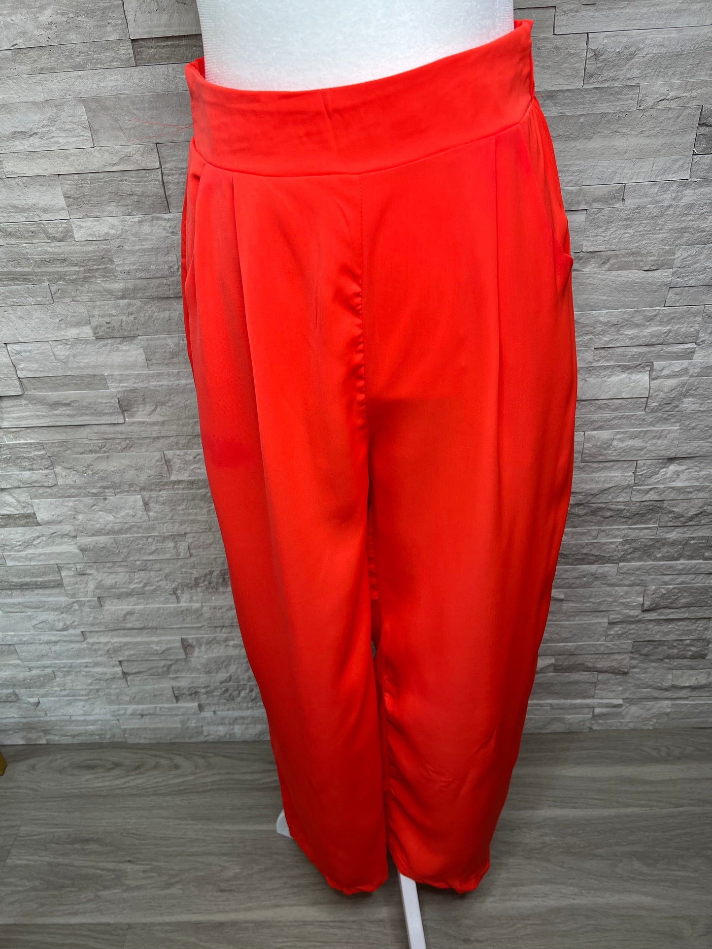 HIGH WAIST WIDE LEG PANTS