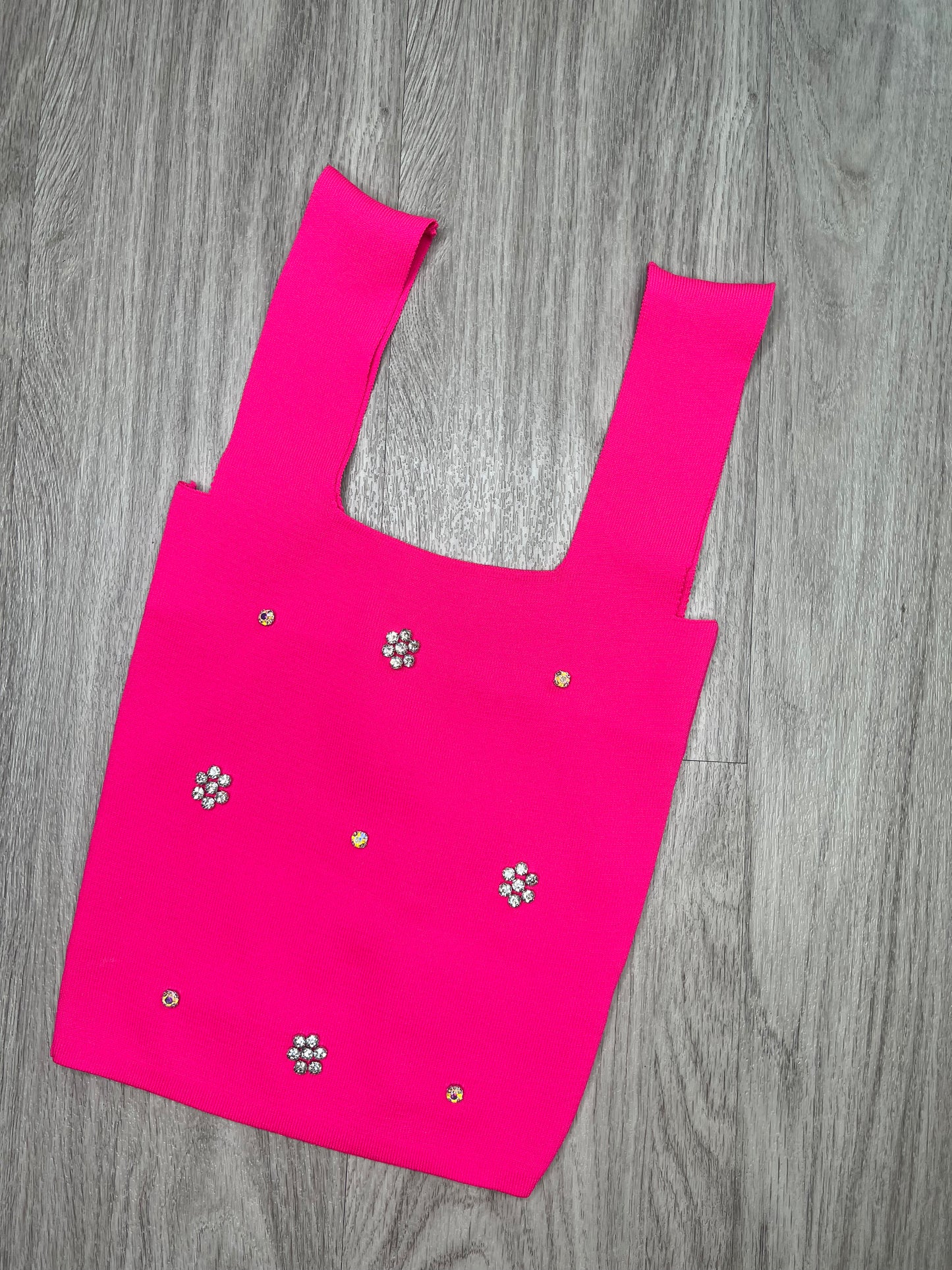 SPARKLE BASIC TOPS WITH RHINESTONES