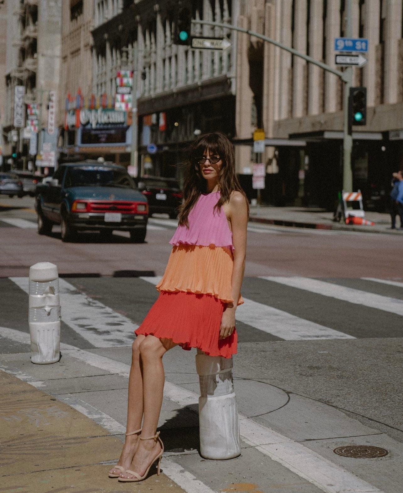 LAYERS COLORBLOCK DRESS