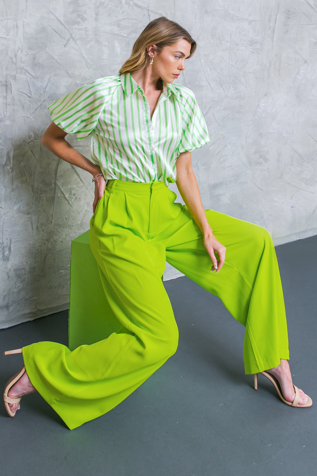 NEON COLORS SOLID PANTS