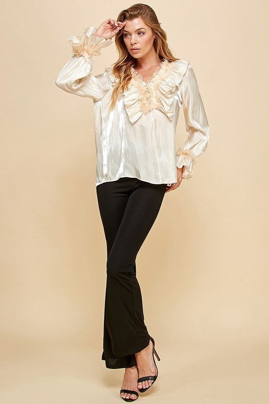 PEARLS COLLAR TUNIC