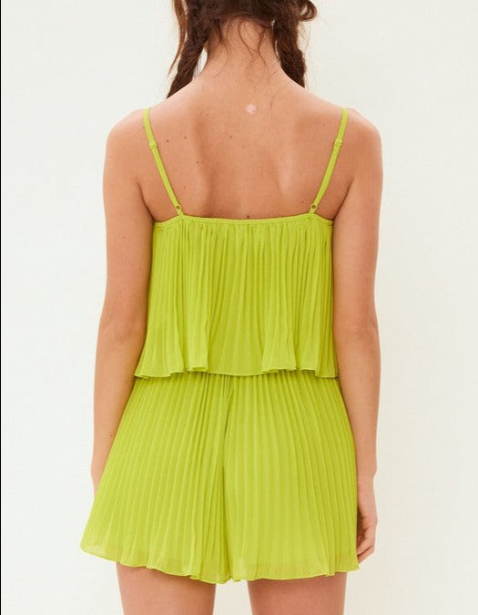 PLEATED LOVELY ROMPER