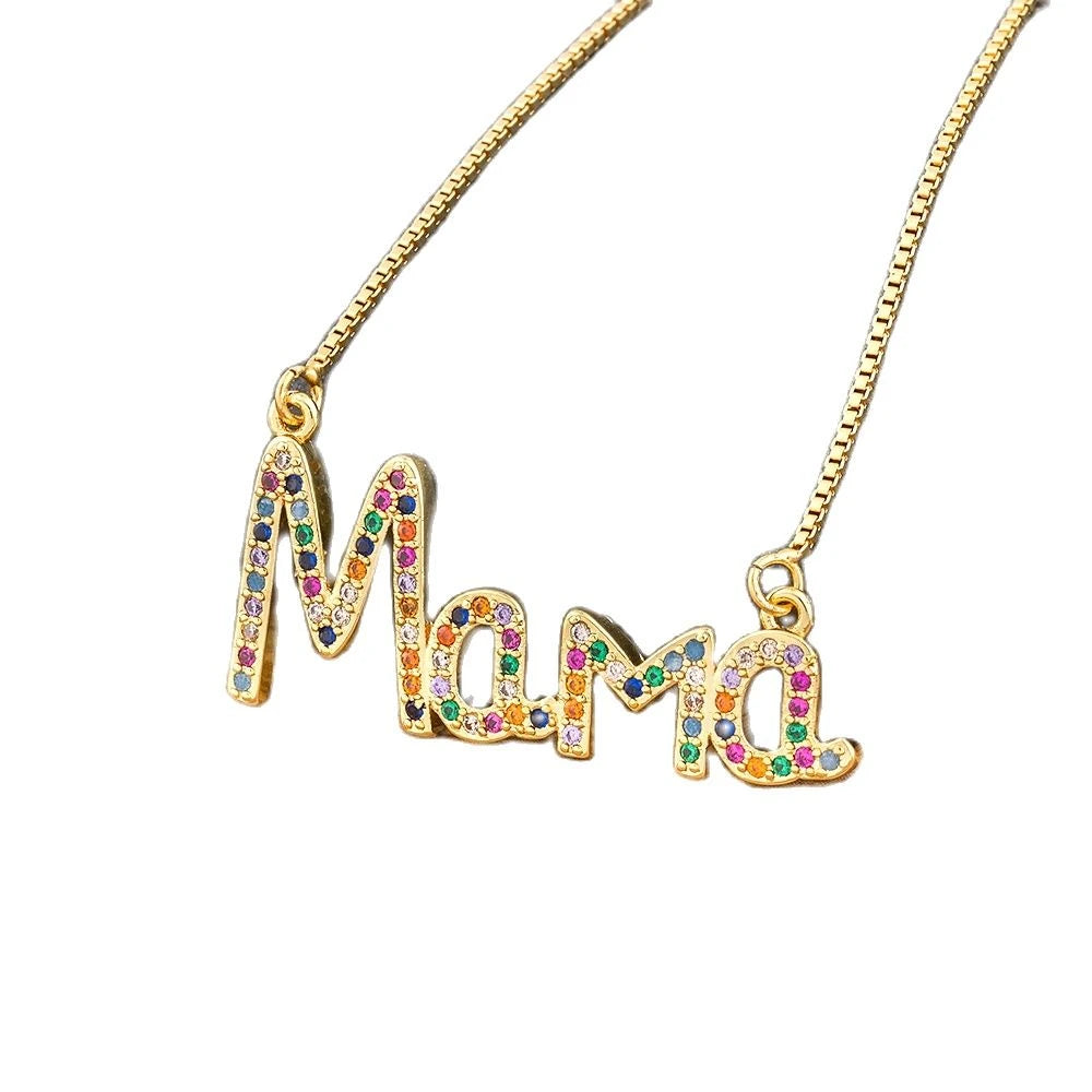 MAMA PENDANT NECKLACE
