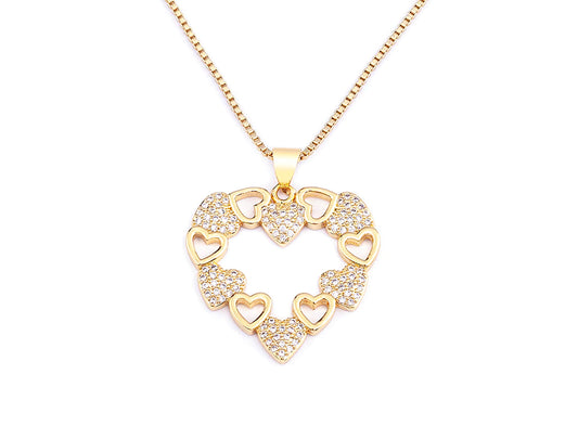 OPEN HEART NECKLACE