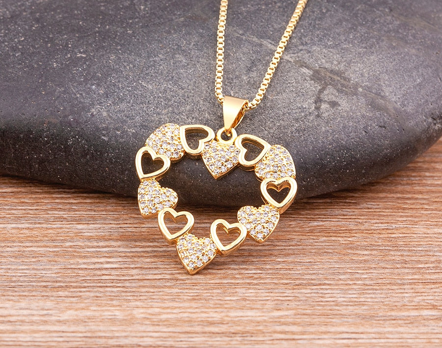 OPEN HEART NECKLACE