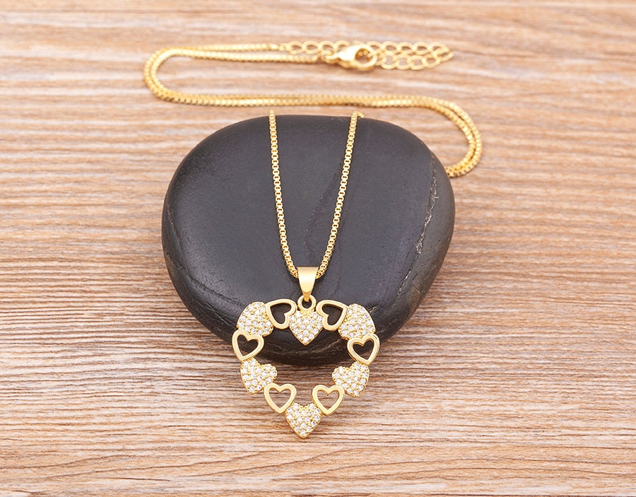 OPEN HEART NECKLACE